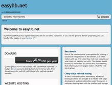 Tablet Screenshot of easylib.net